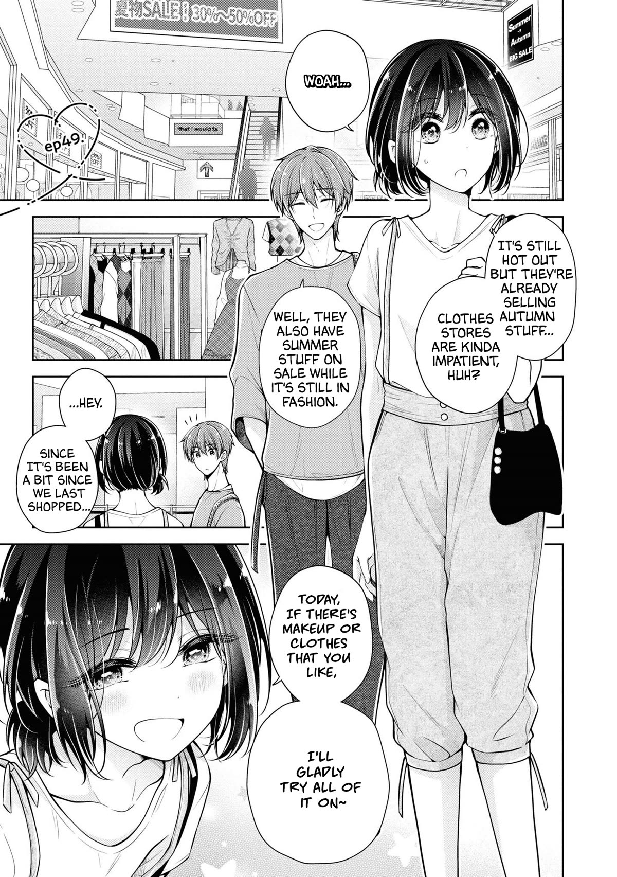 I turned my childhood friend (♂) into a girl chapter 49 page 1