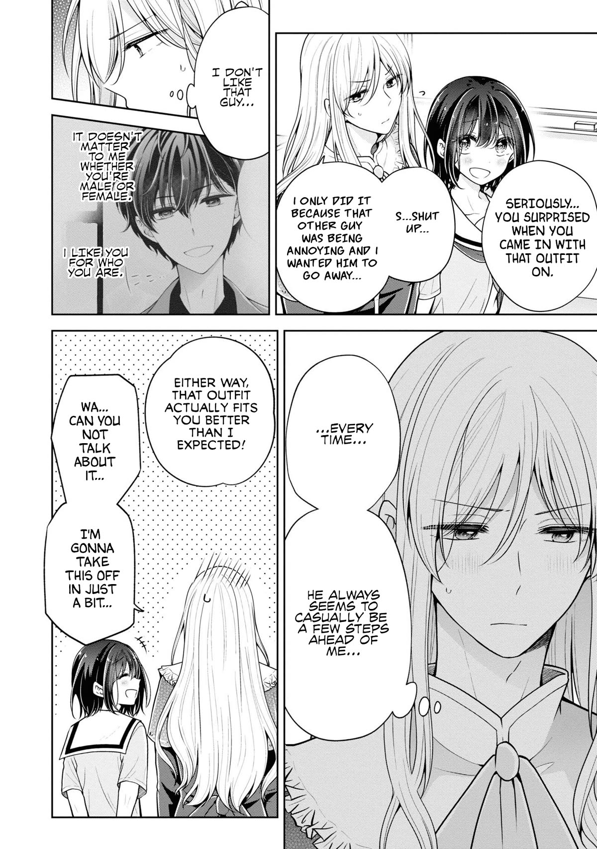 I turned my childhood friend (♂) into a girl chapter 54 page 12