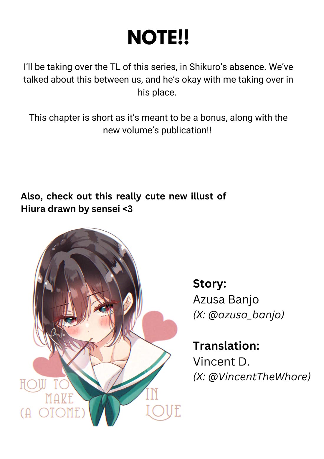 I turned my childhood friend (♂) into a girl chapter 90.5 page 1