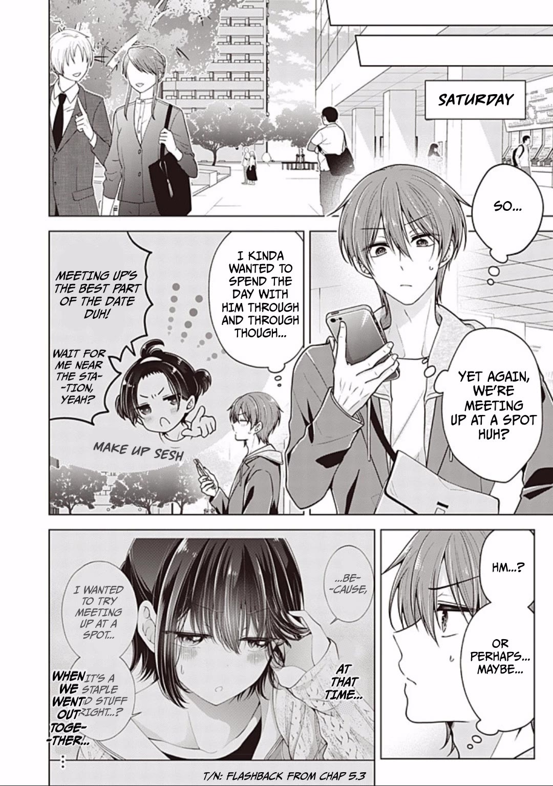 I turned my childhood friend (♂) into a girl chapter 93 page 3