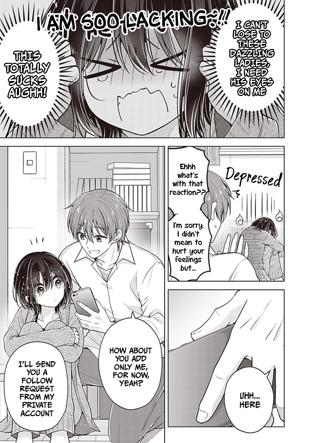 I turned my childhood friend (♂) into a girl chapter 99 page 8