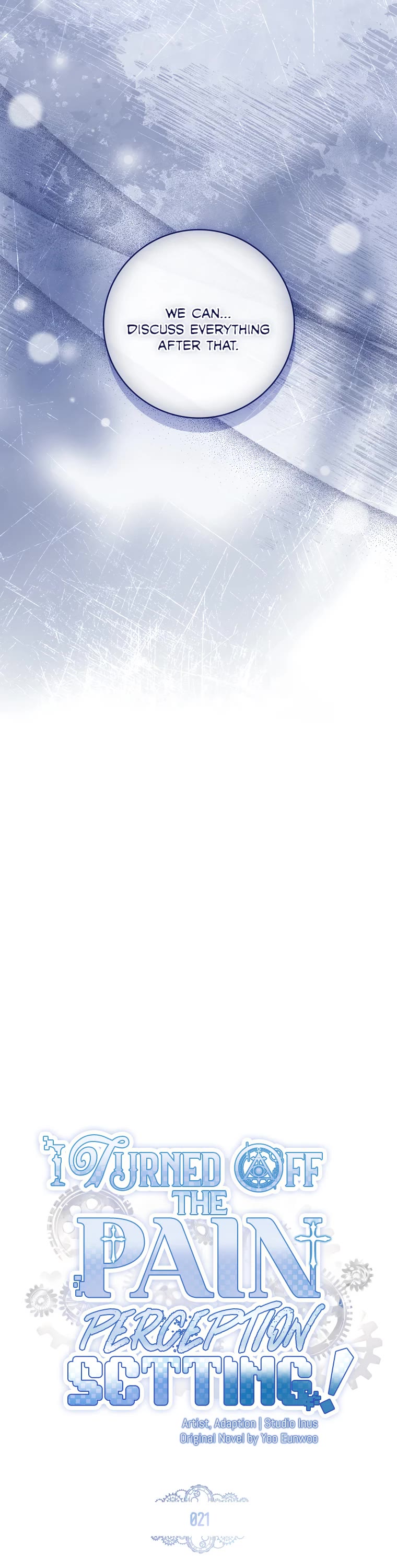 I Turned off the Pain Perception Setting! chapter 21 page 6