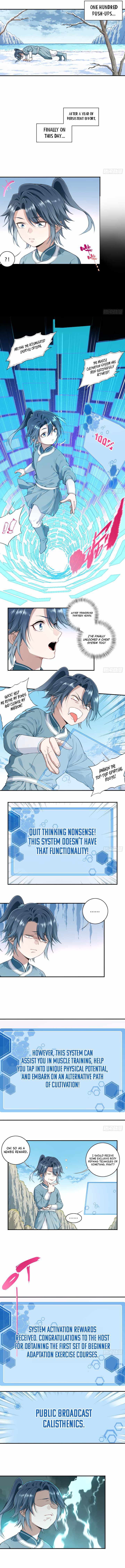 I Use My Muscles to Dominate the World of Cultivating Immortals chapter 3 page 3