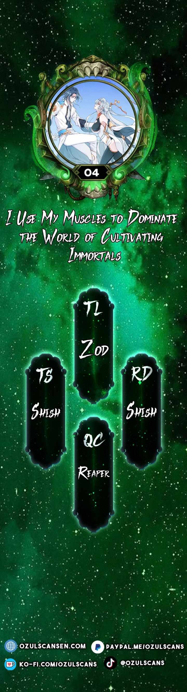 I Use My Muscles to Dominate the World of Cultivating Immortals chapter 4 page 1