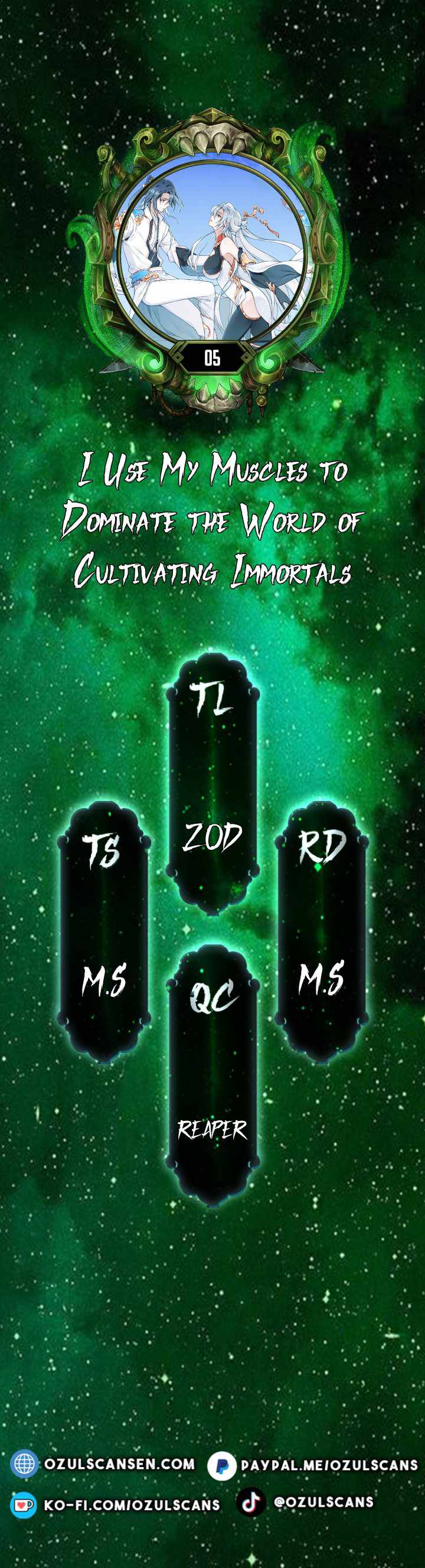 I Use My Muscles to Dominate the World of Cultivating Immortals chapter 5 page 1