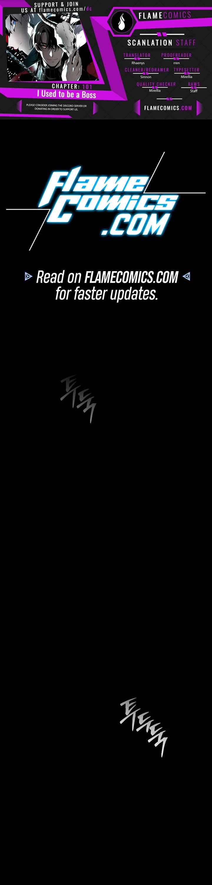 I Used to Be a Boss chapter 101 page 1