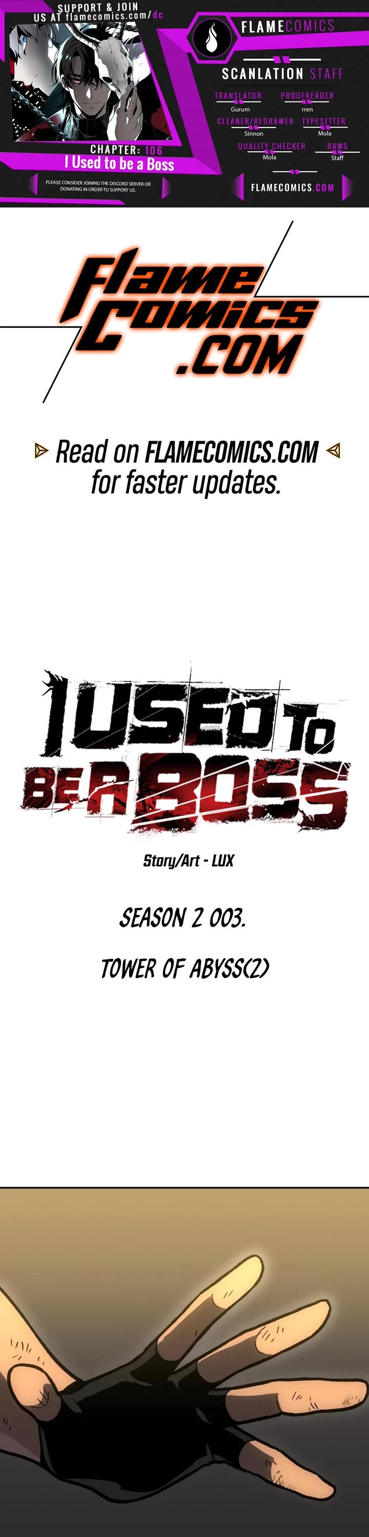 I Used to Be a Boss chapter 106 page 1