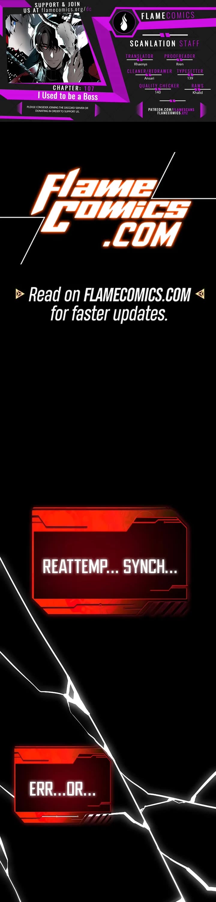 I Used to Be a Boss chapter 107 page 1