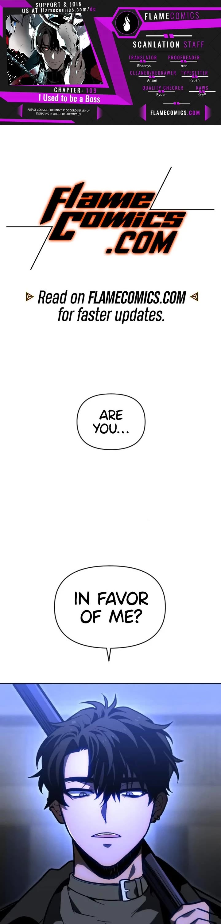 I Used to Be a Boss chapter 109 page 1