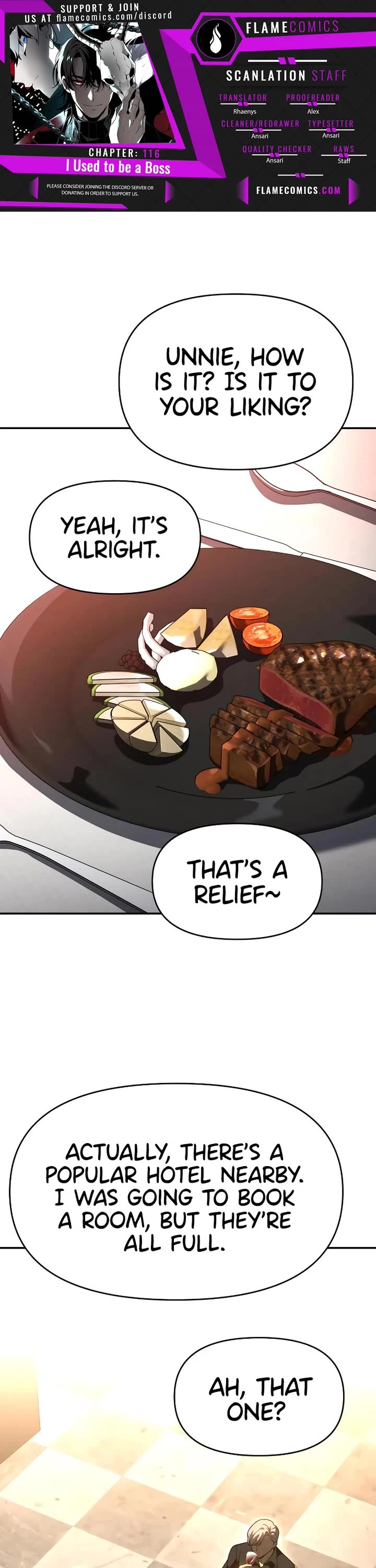 I Used to Be a Boss chapter 116 page 1