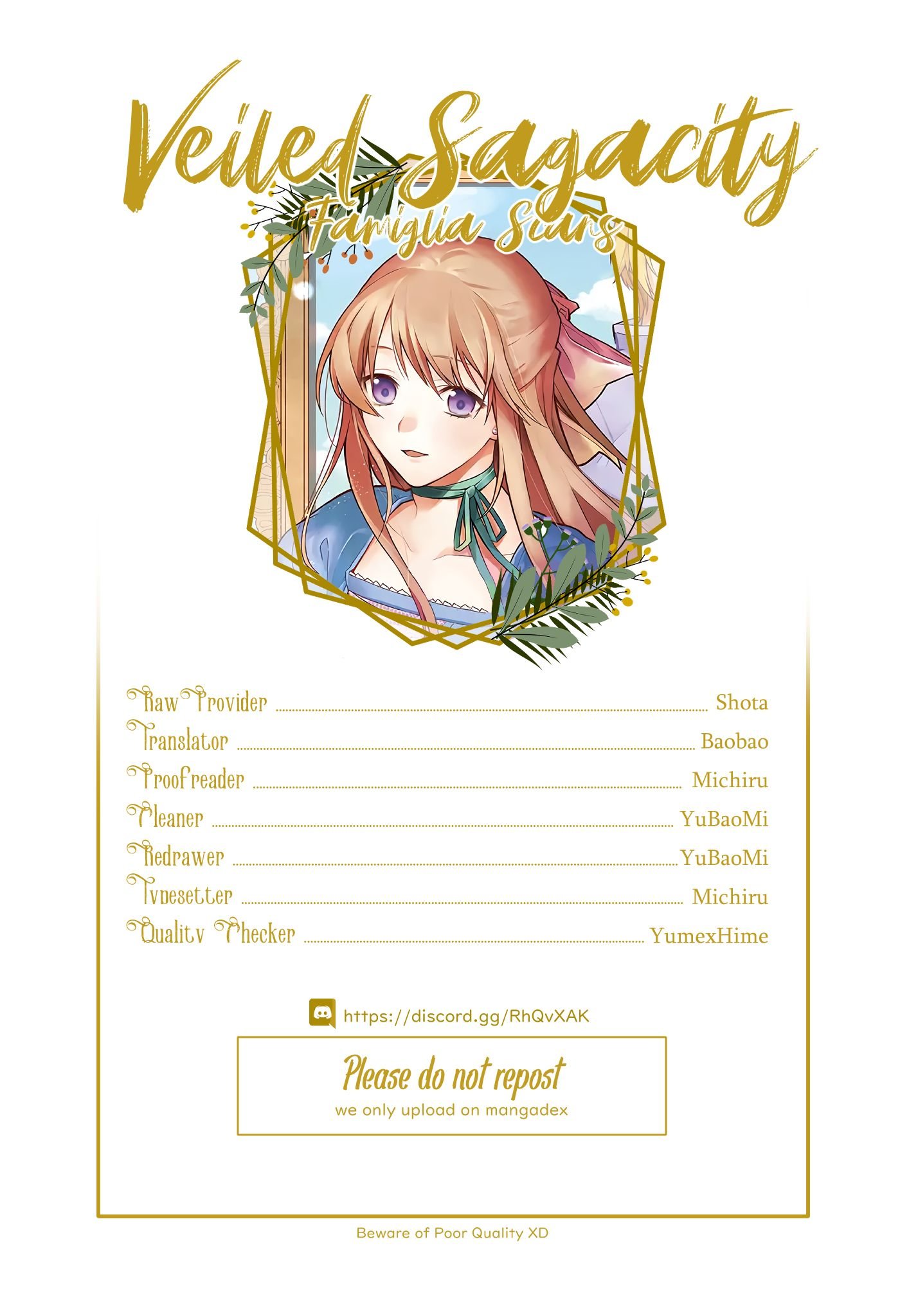 I Used to Be a Disqualified Daughter of the Duke chapter 1.1 page 1