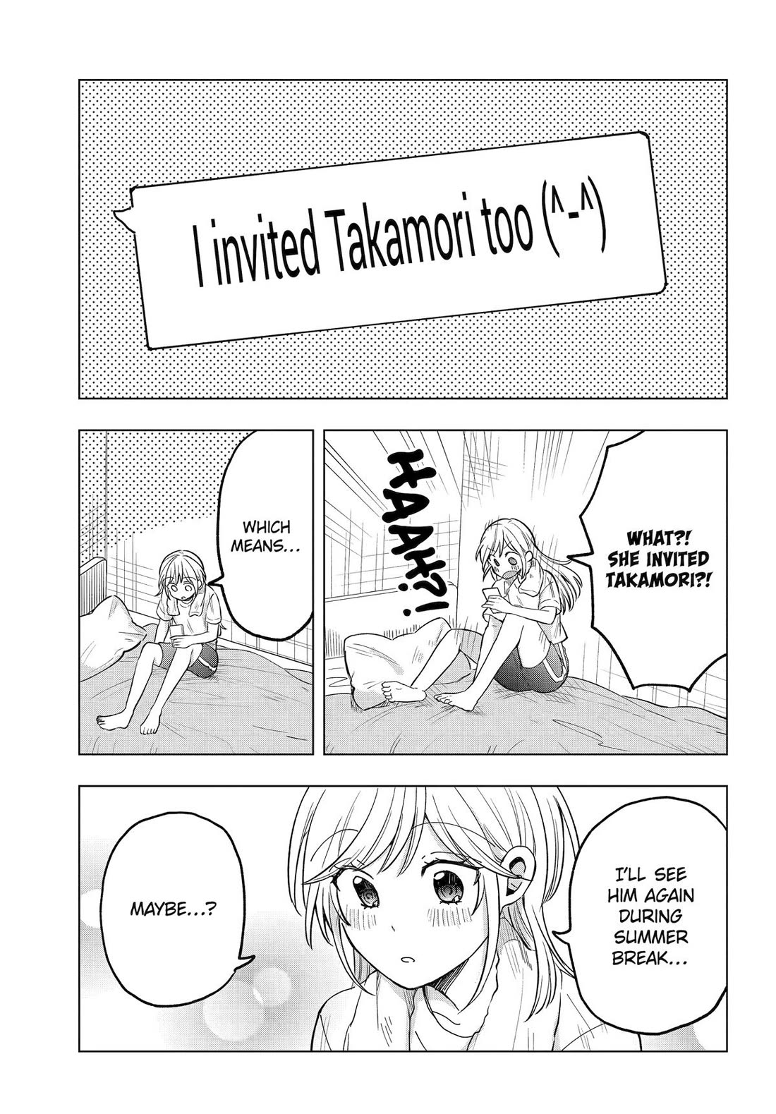 I Wanna Shut up Takamori-kun!! chapter 14 page 27