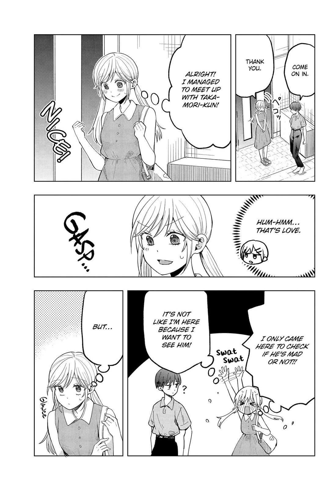 I Wanna Shut up Takamori-kun!! chapter 14 page 5