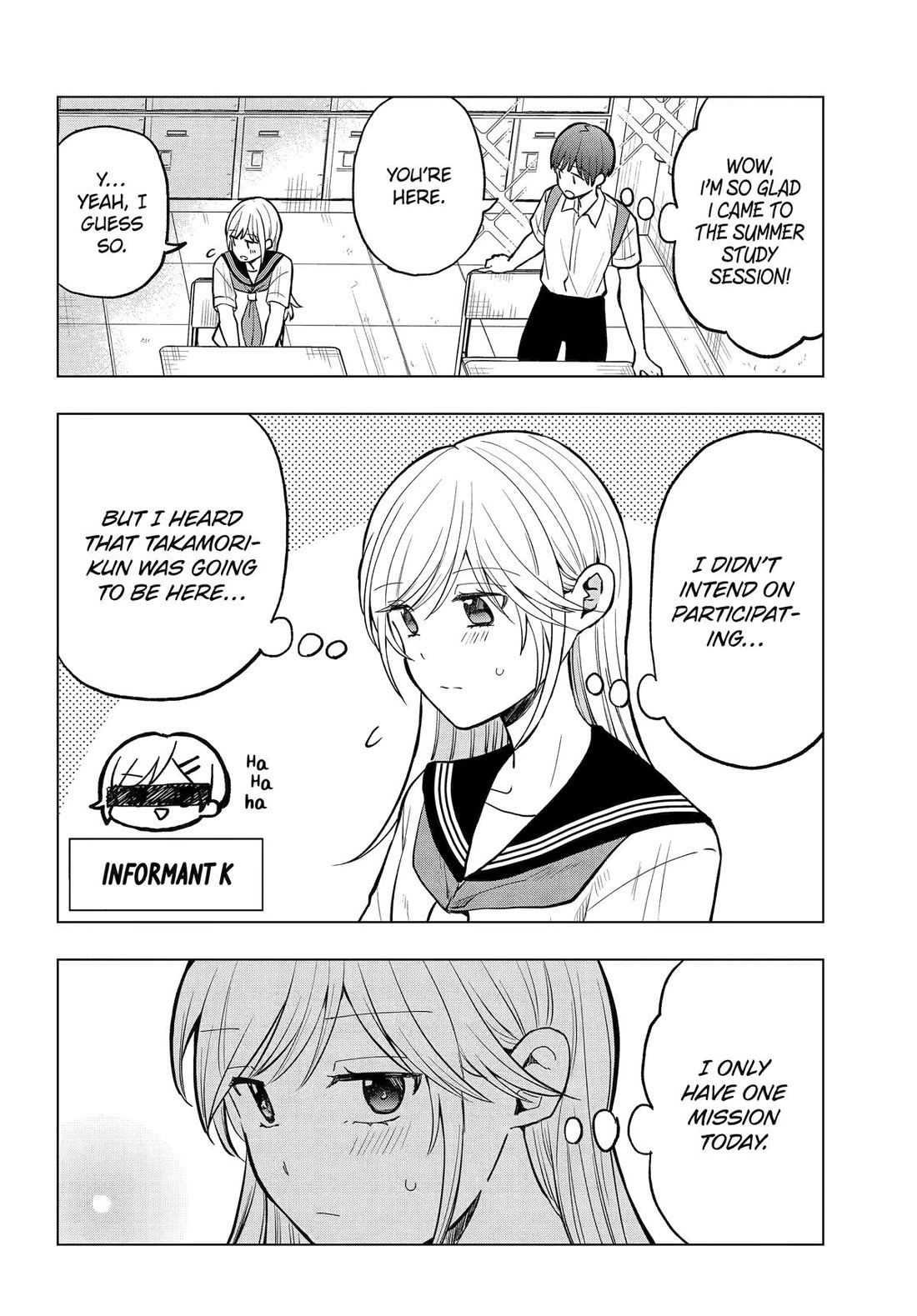 I Wanna Shut up Takamori-kun!! chapter 17 page 4