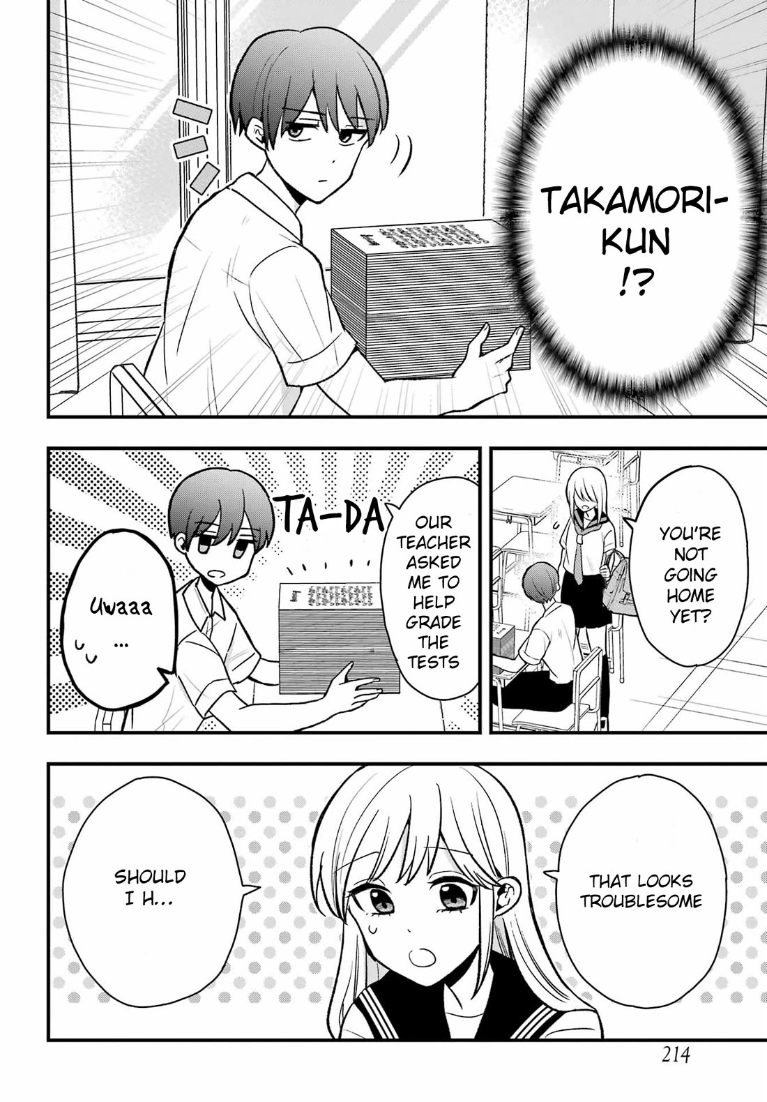 I Wanna Shut up Takamori-kun!! chapter 2 page 6