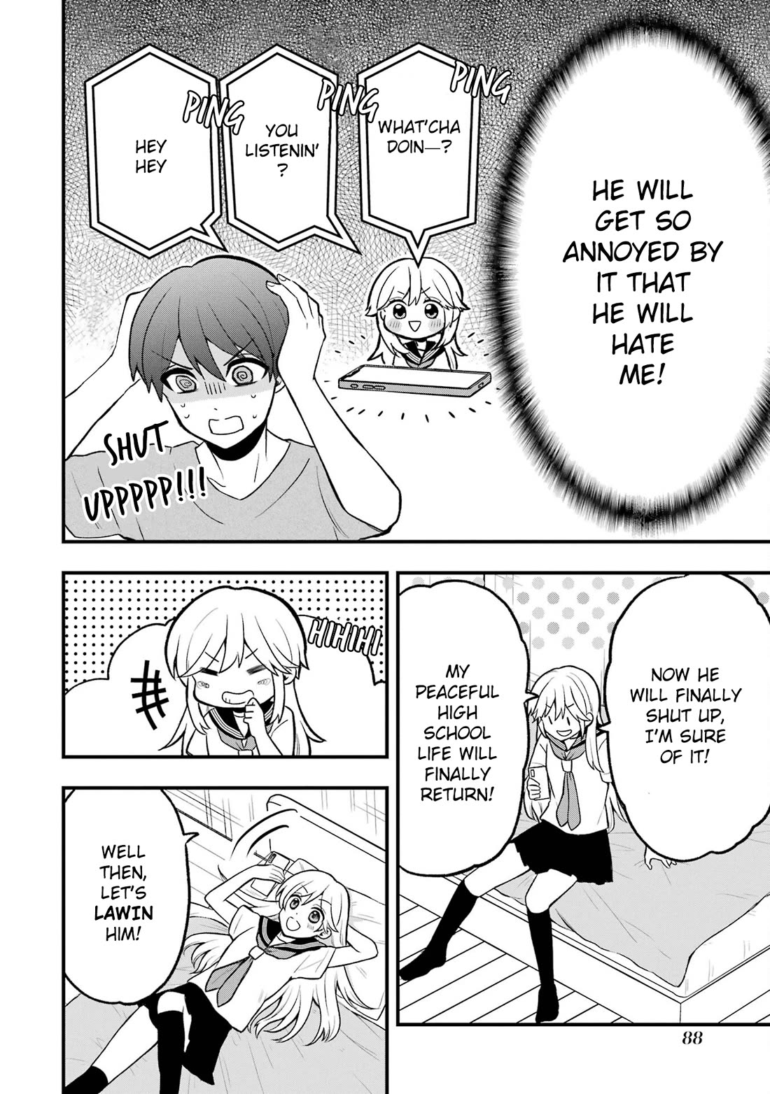 I Wanna Shut up Takamori-kun!! chapter 4 page 6