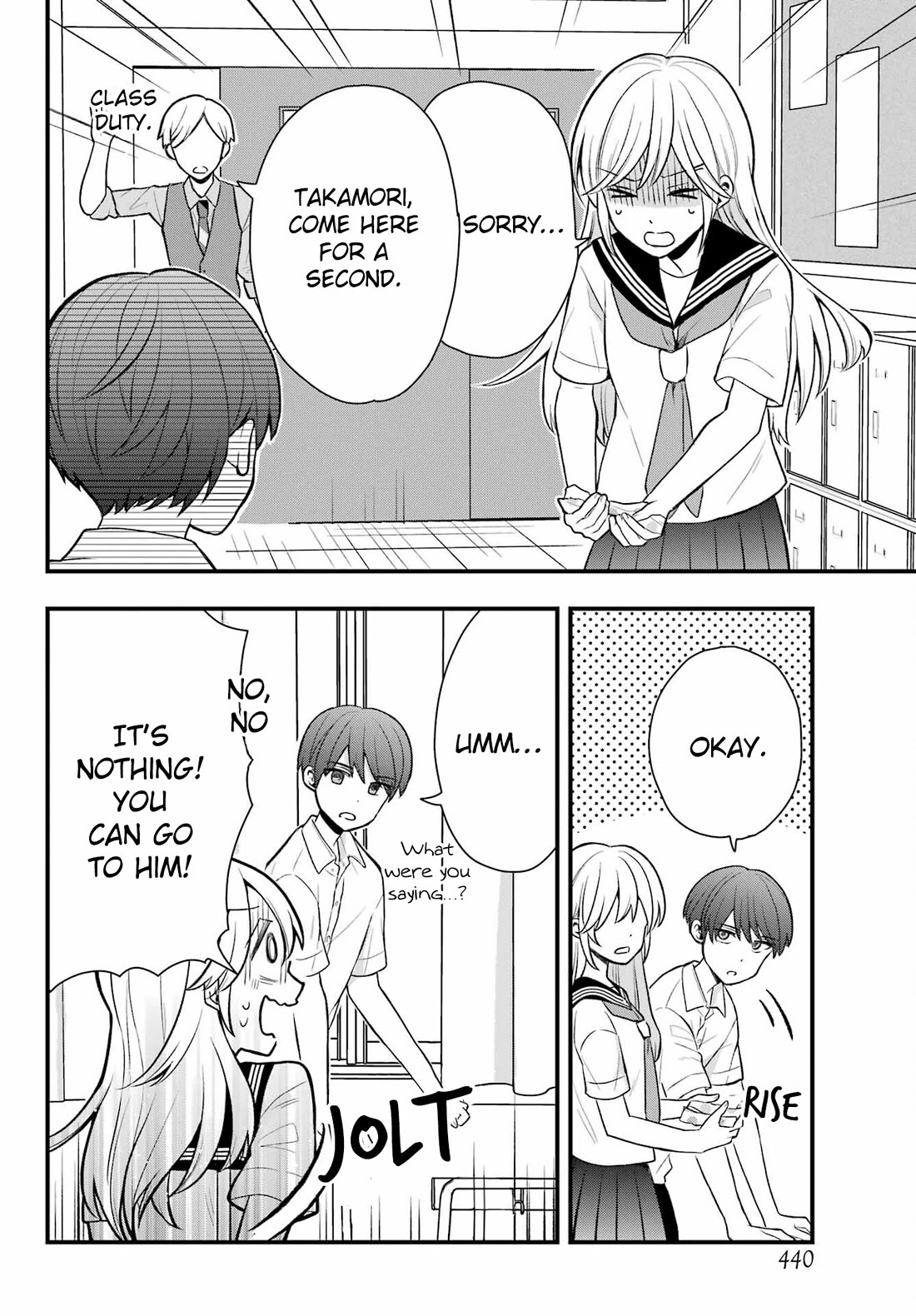 I Wanna Shut up Takamori-kun!! chapter 6 page 8