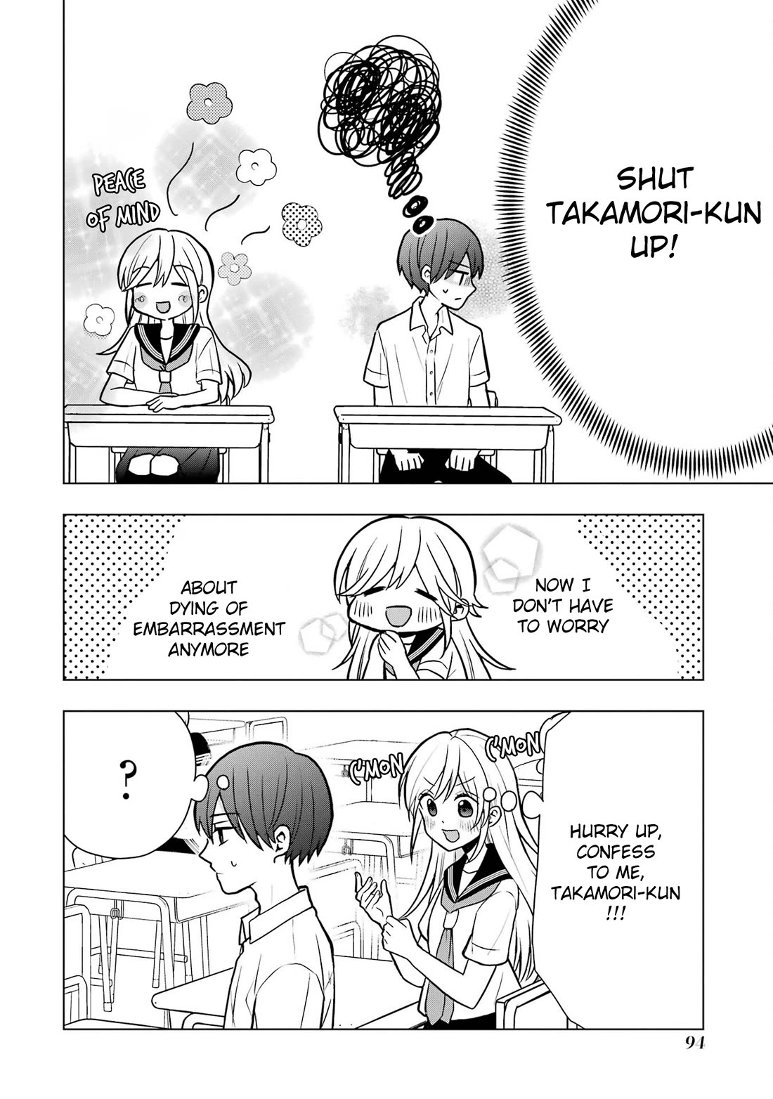 I Wanna Shut up Takamori-kun!! chapter 8 page 10