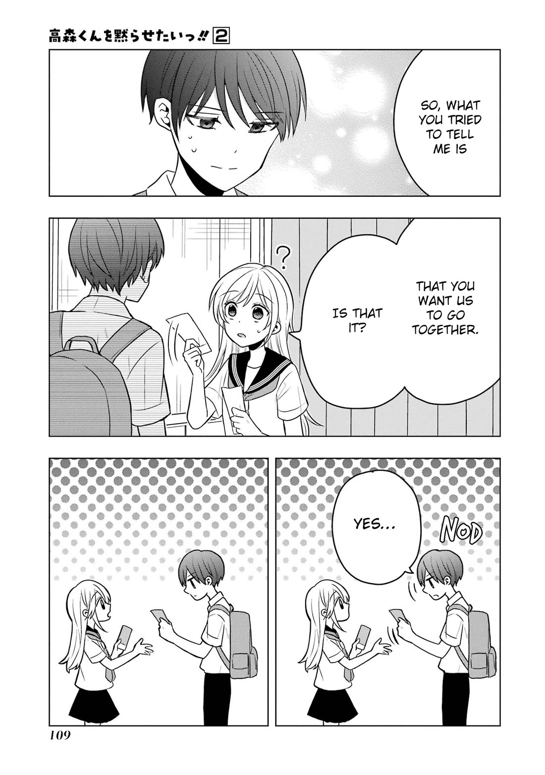 I Wanna Shut up Takamori-kun!! chapter 8 page 25