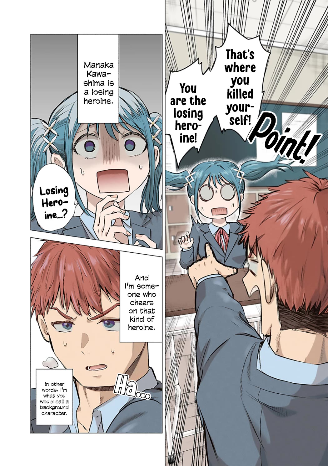 I Want the Losing Heroine to Win!! chapter 1 page 2