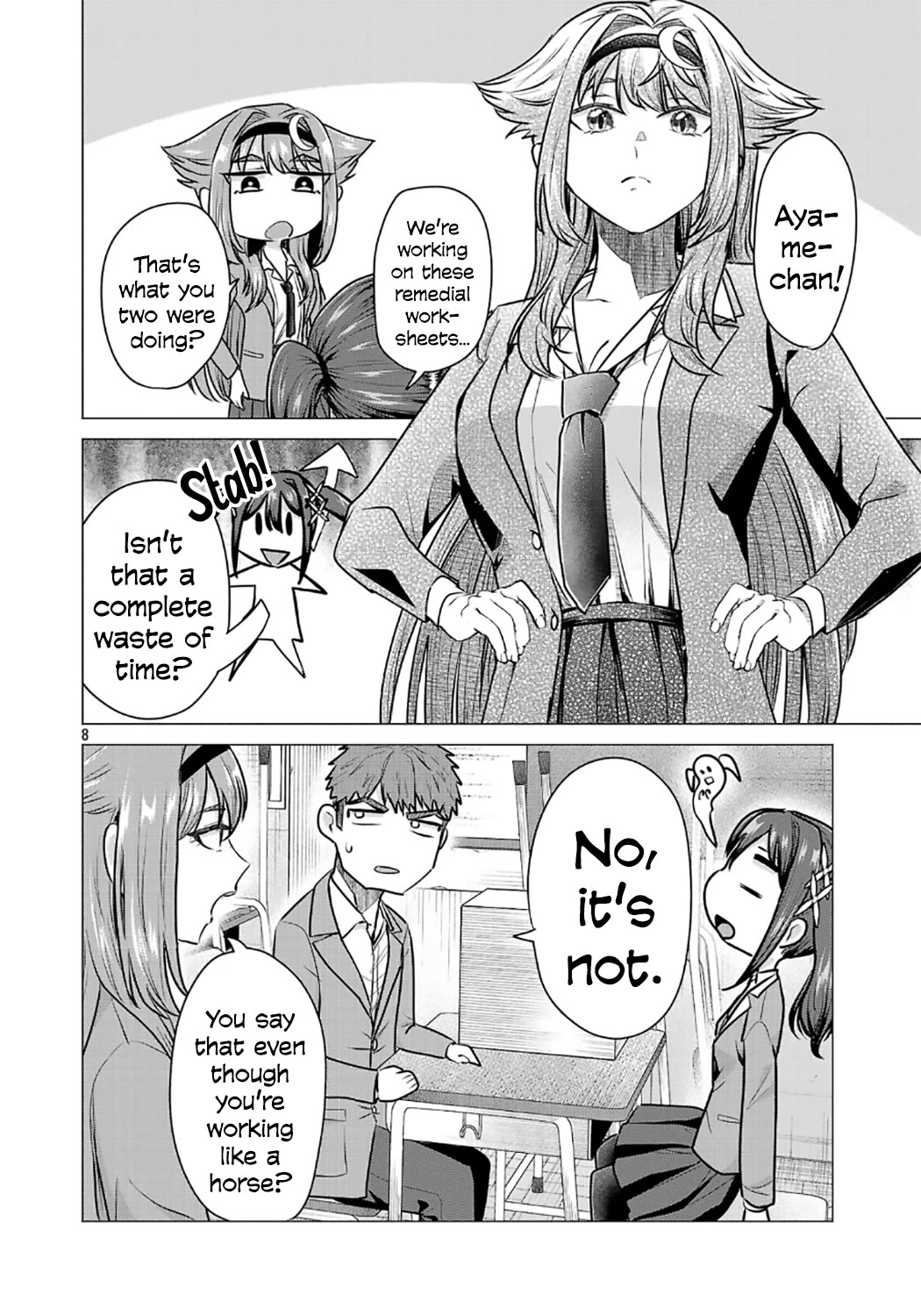 I Want the Losing Heroine to Win!! chapter 10 page 8