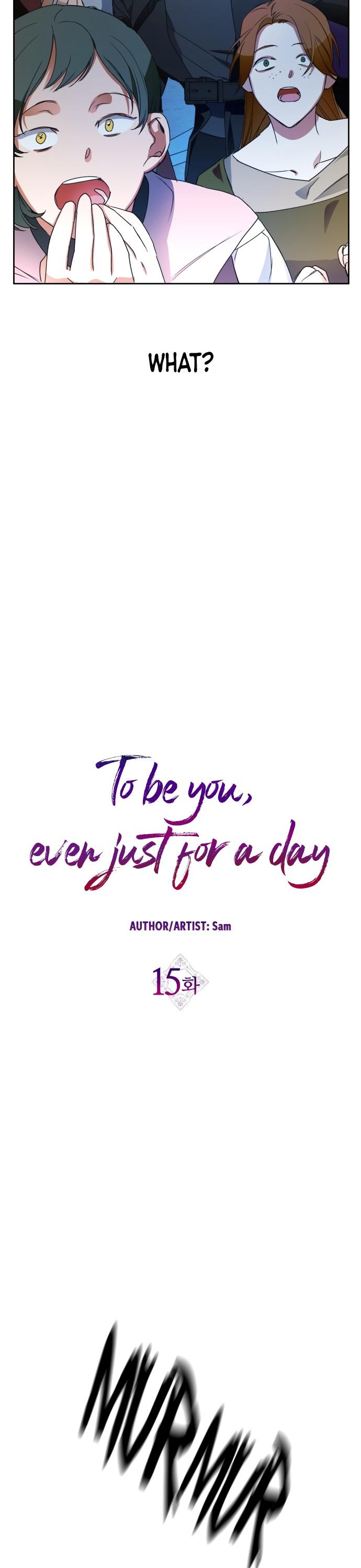 I Want to Be You, Just For a Day chapter 15 page 5