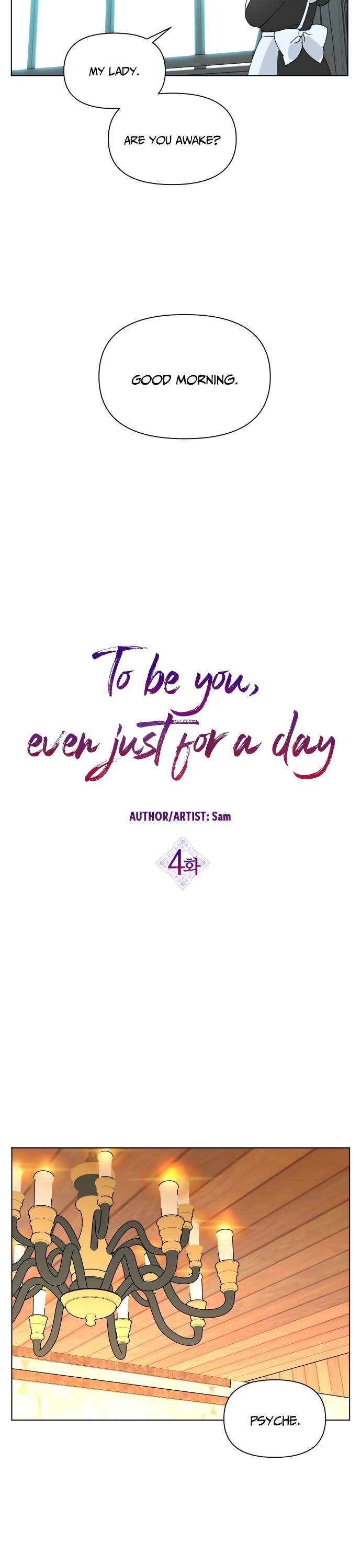 I Want to Be You, Just For a Day chapter 4 page 9