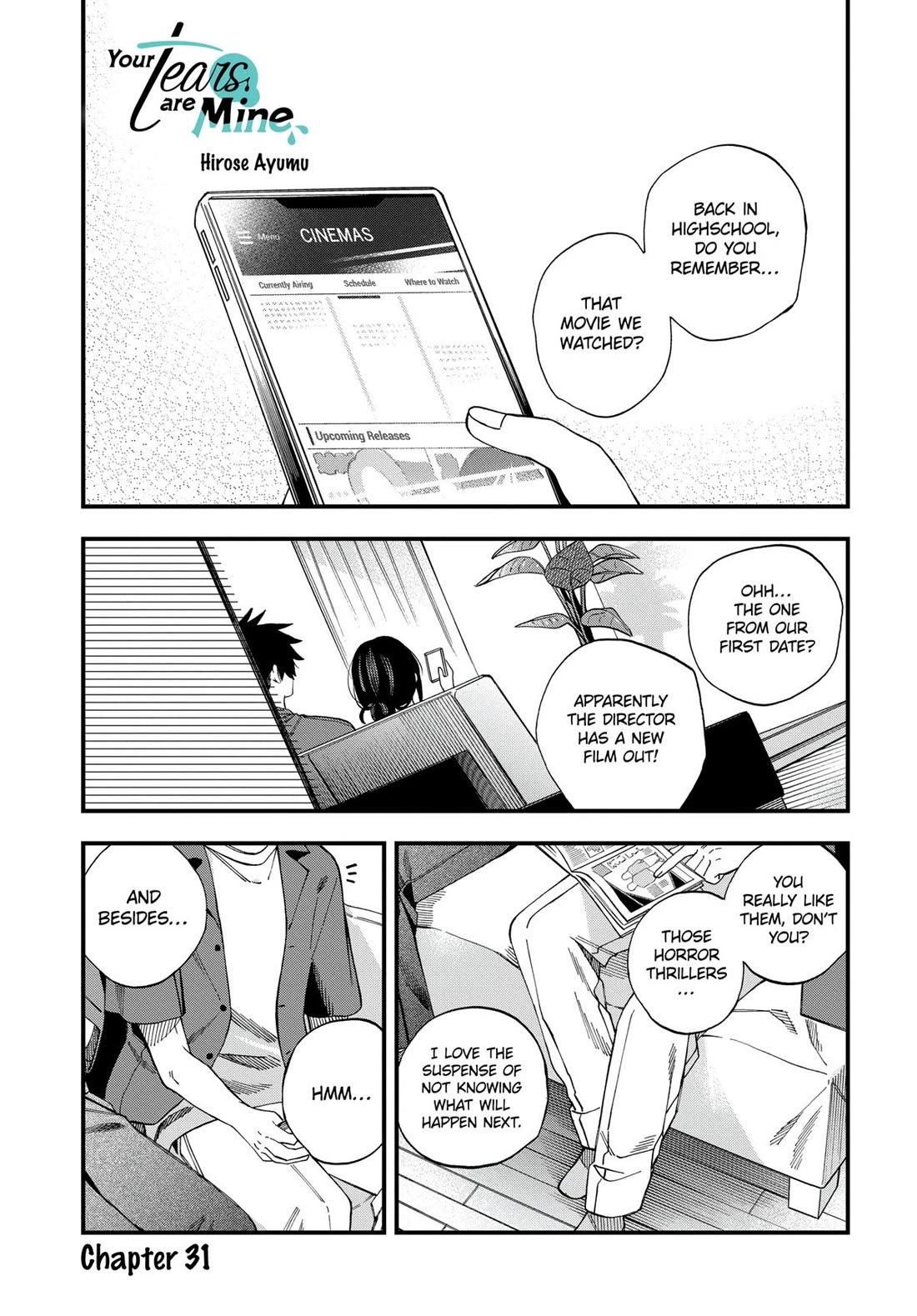 I Want To Drink Your Tears chapter 31 page 1
