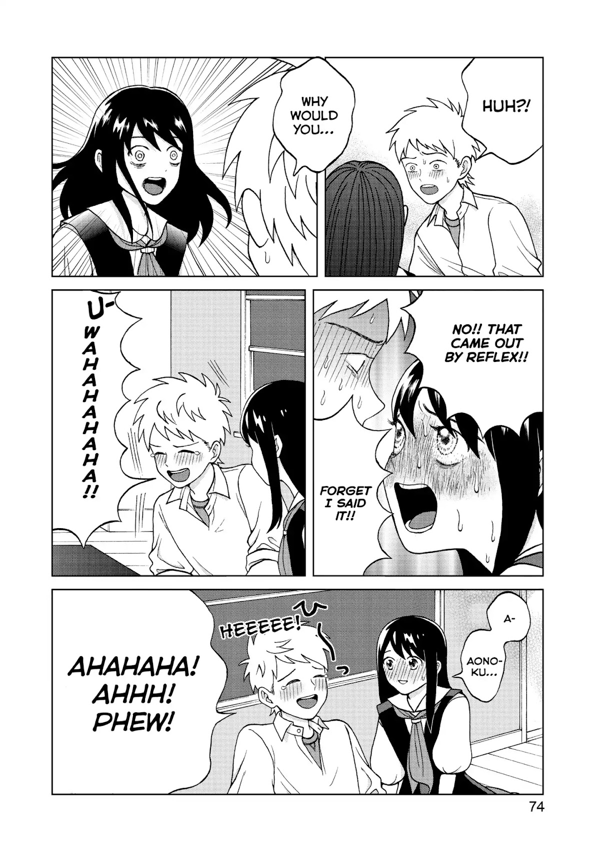 I Want to Hold Aono-kun so Badly I Could Die chapter 2 page 14