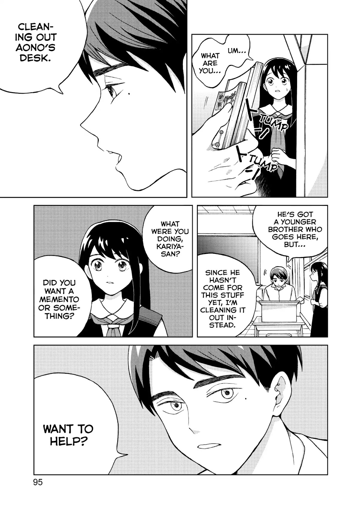 I Want to Hold Aono-kun so Badly I Could Die chapter 3 page 9