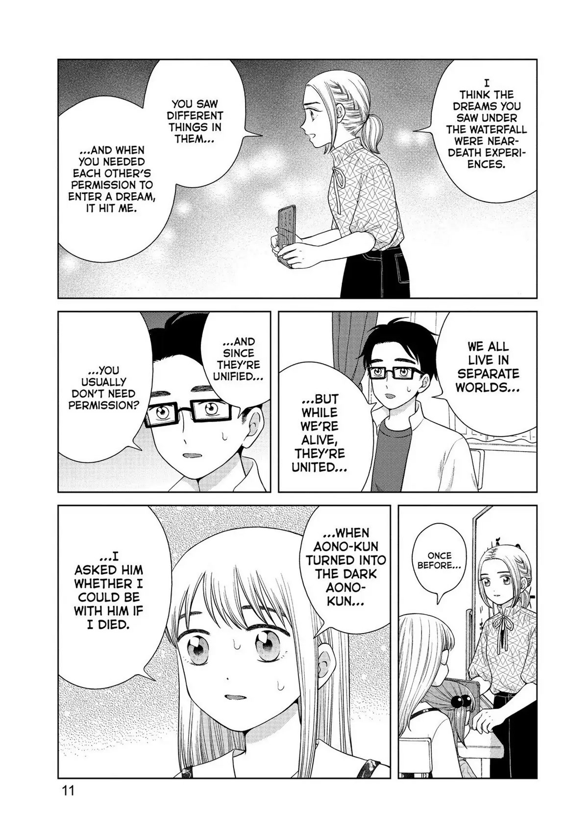 I Want to Hold Aono-kun so Badly I Could Die chapter 38 page 12