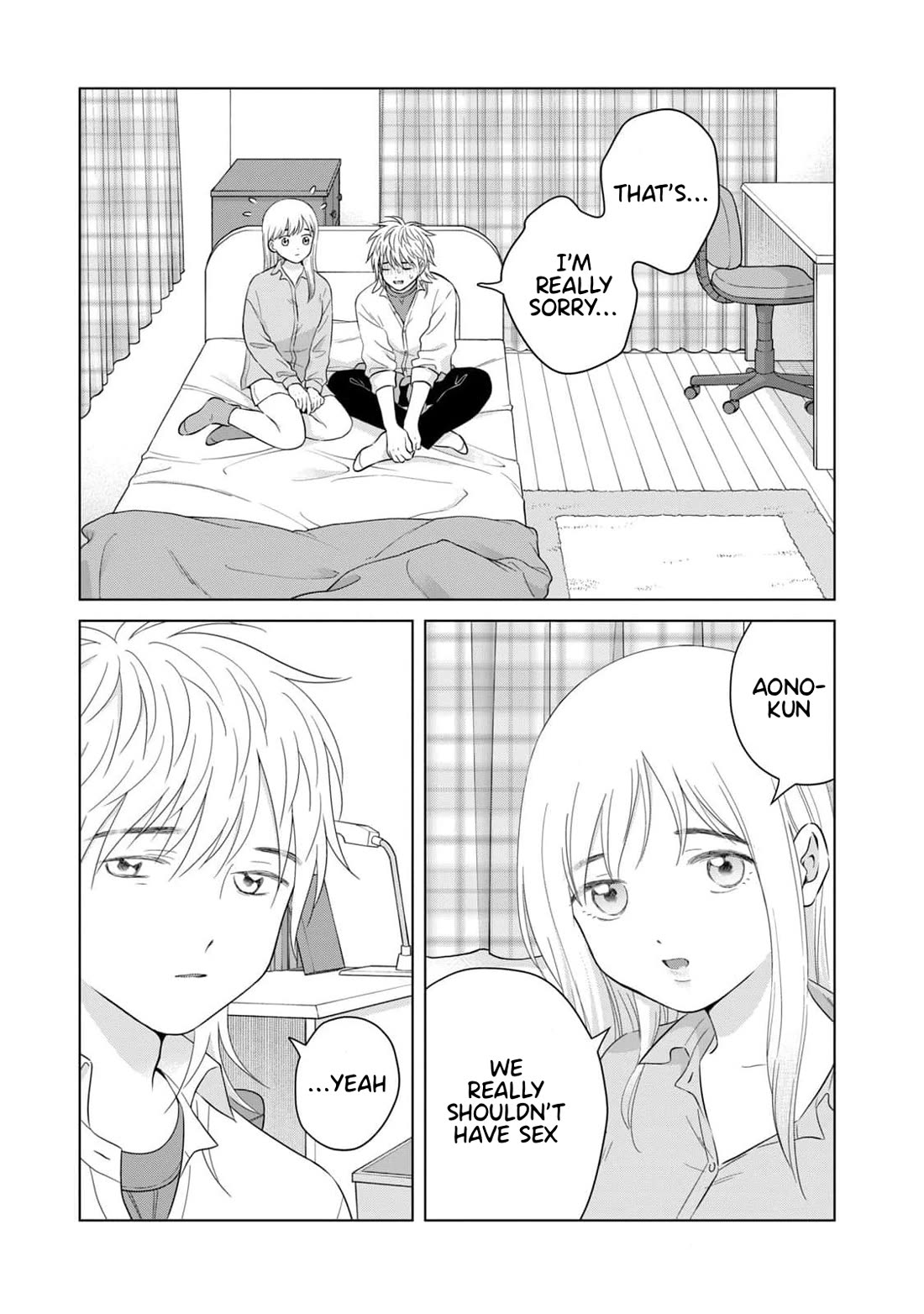 I Want to Hold Aono-kun so Badly I Could Die chapter 65.2 page 12