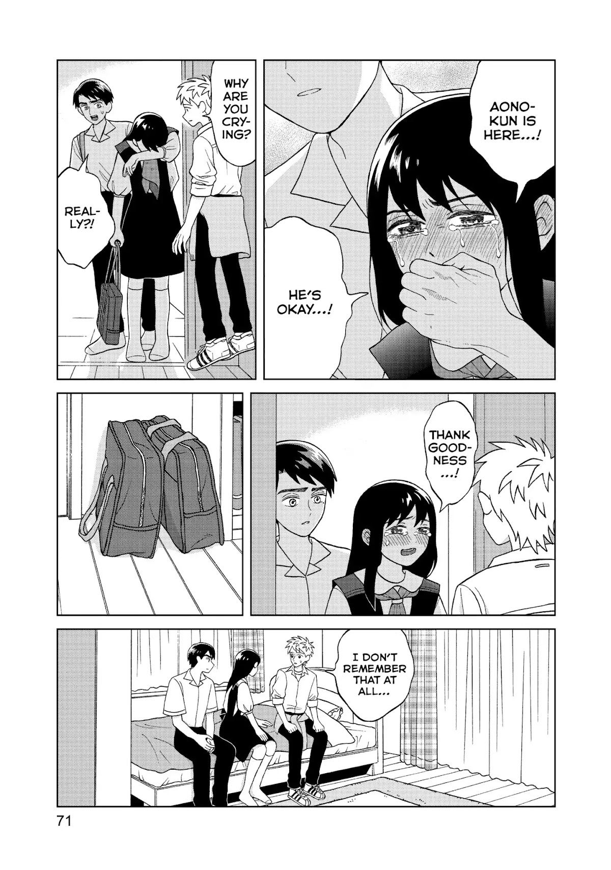 I Want to Hold Aono-kun so Badly I Could Die chapter 7 page 33