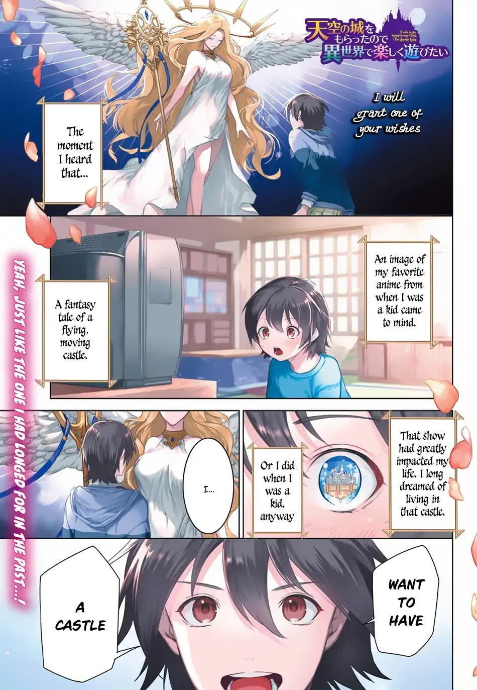 I Want To Play Happily Because I Got The Heavenly Castle chapter 1 page 2