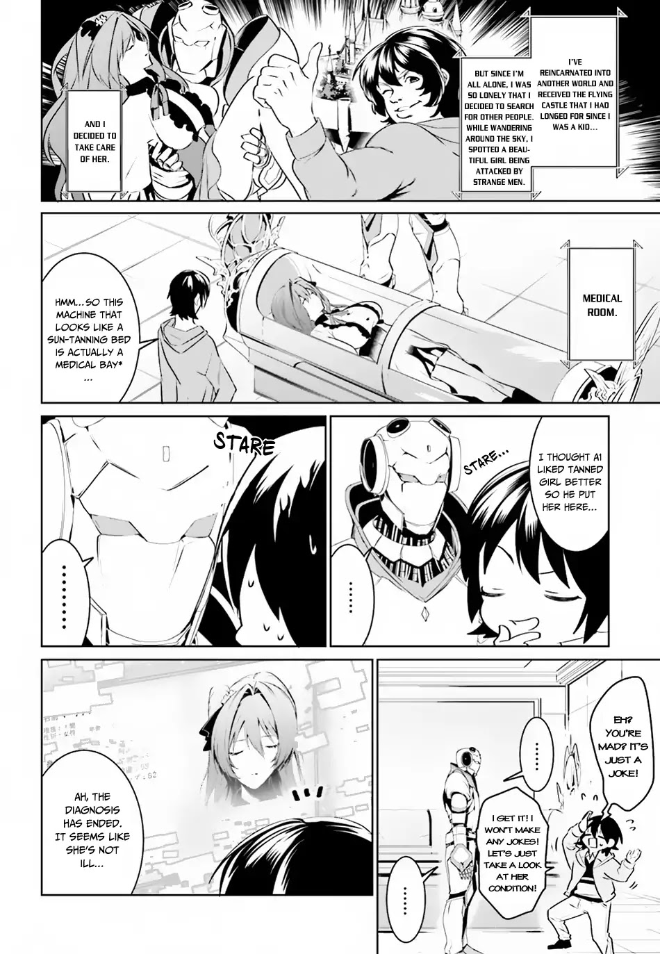I Want To Play Happily Because I Got The Heavenly Castle chapter 2 page 3