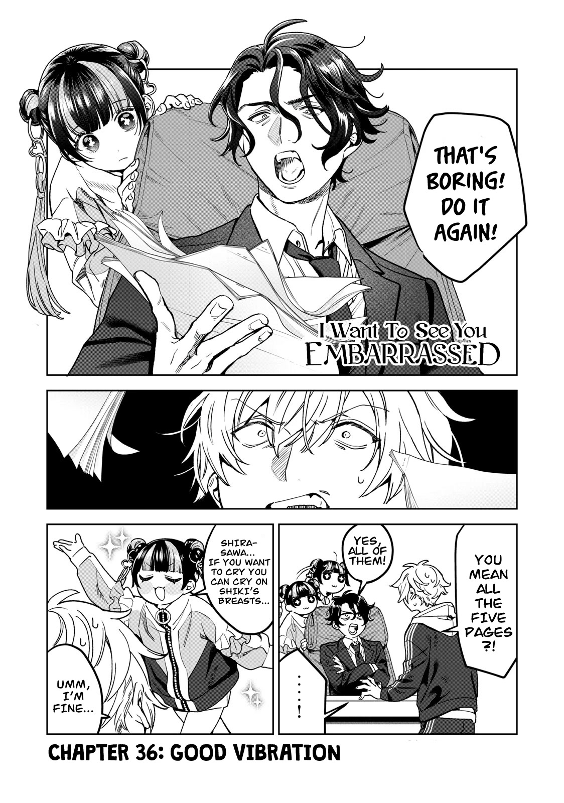 I Want To See You Embarassed chapter 36 page 2