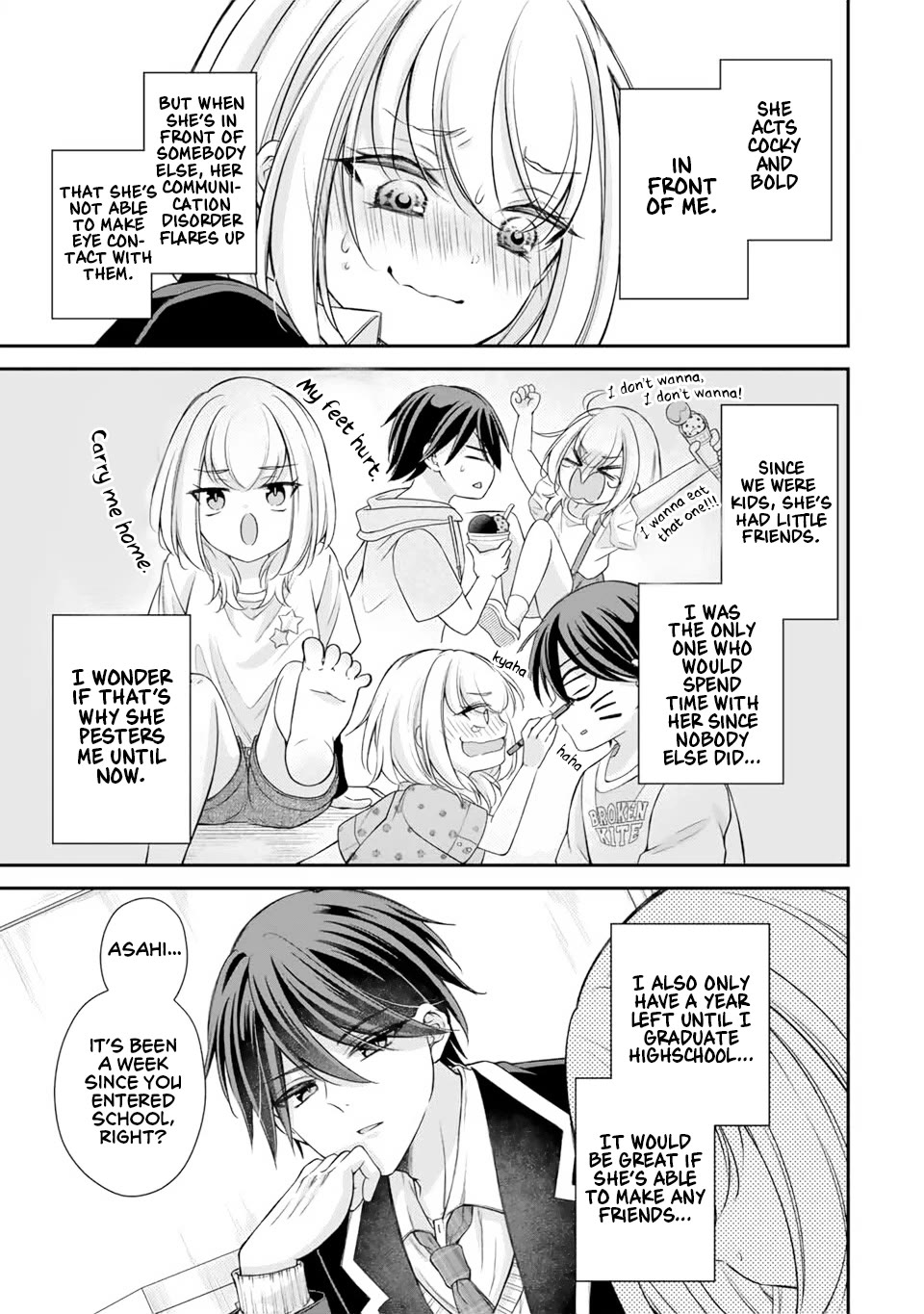 I Want to Teach that Cheeky Asahi-chan a Lesson chapter 1 page 10