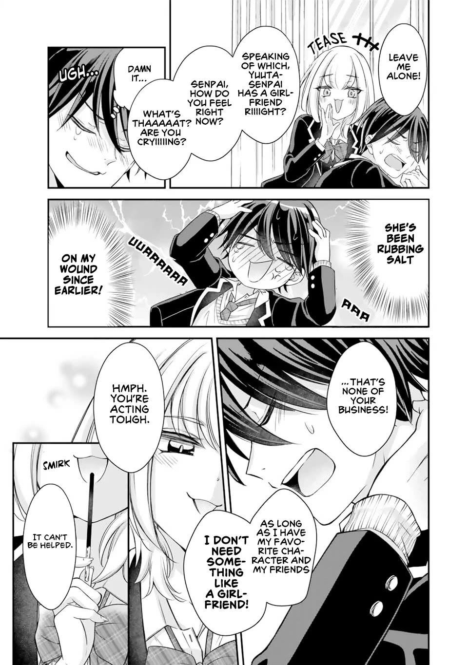 I Want to Teach that Cheeky Asahi-chan a Lesson chapter 1 page 12