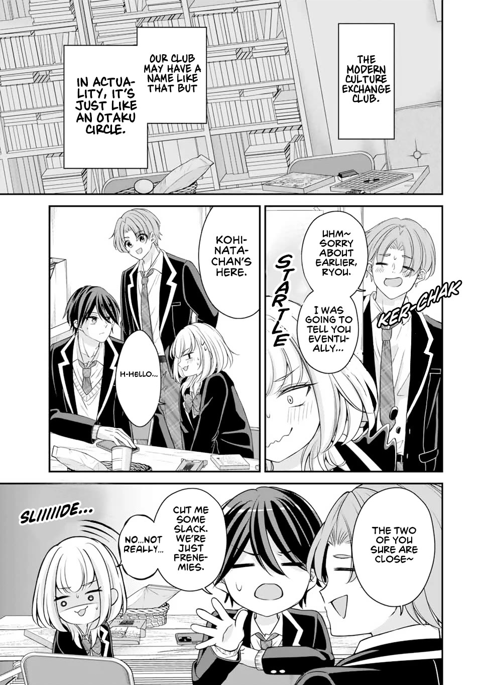 I Want to Teach that Cheeky Asahi-chan a Lesson chapter 1 page 8