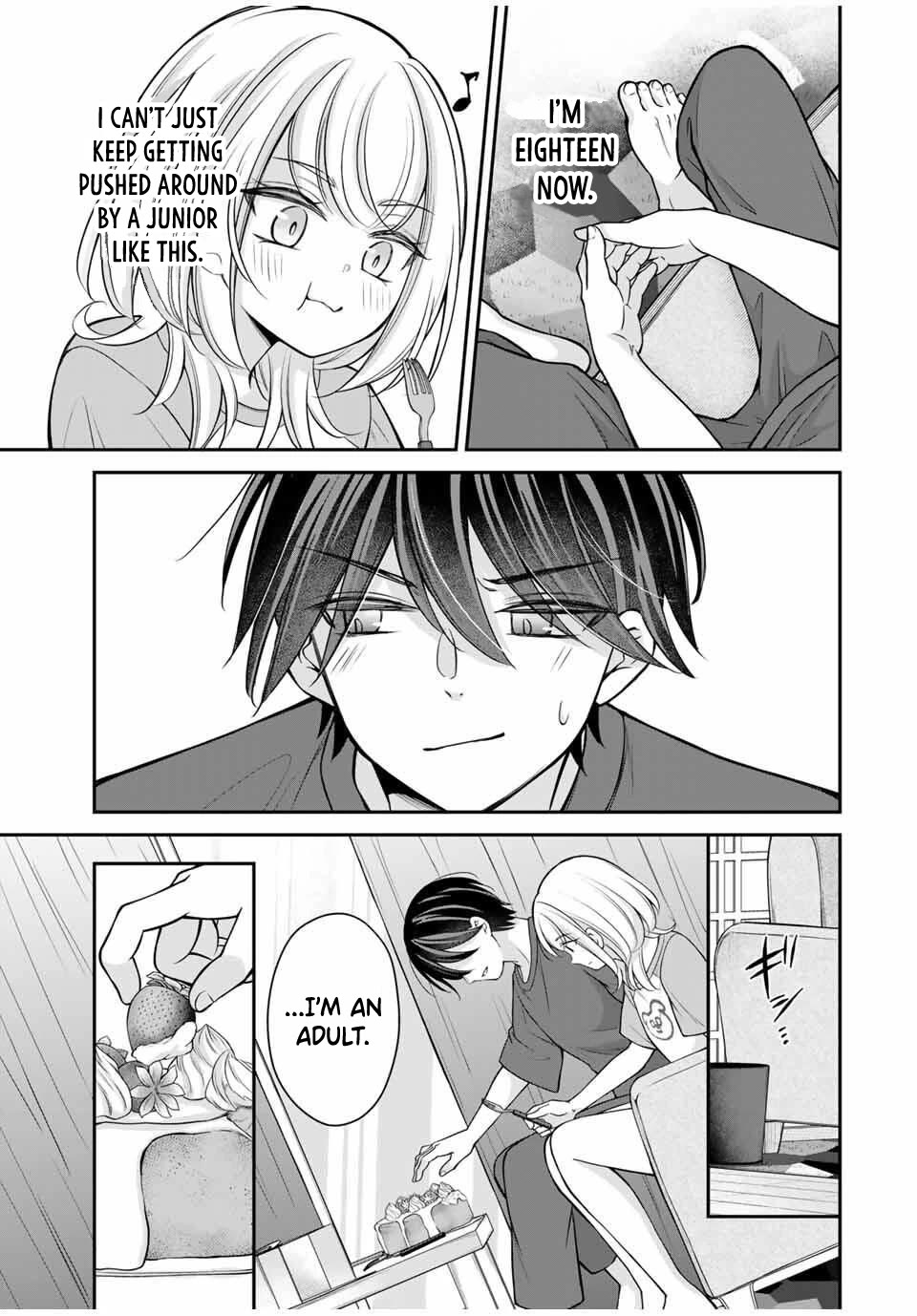 I Want to Teach that Cheeky Asahi-chan a Lesson chapter 15 page 10