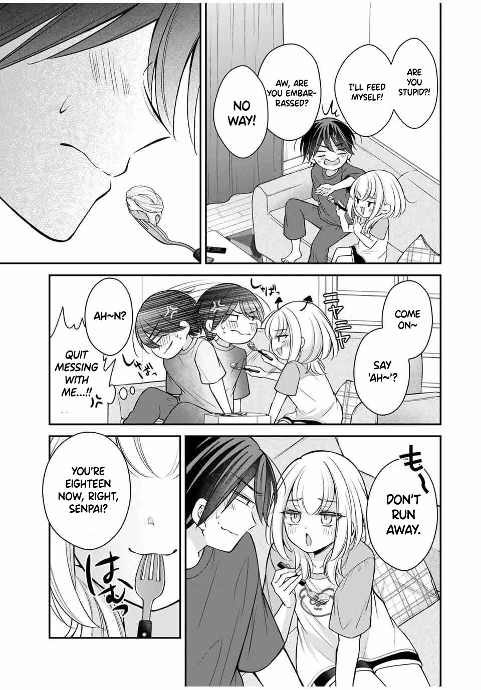 I Want to Teach that Cheeky Asahi-chan a Lesson chapter 15 page 8