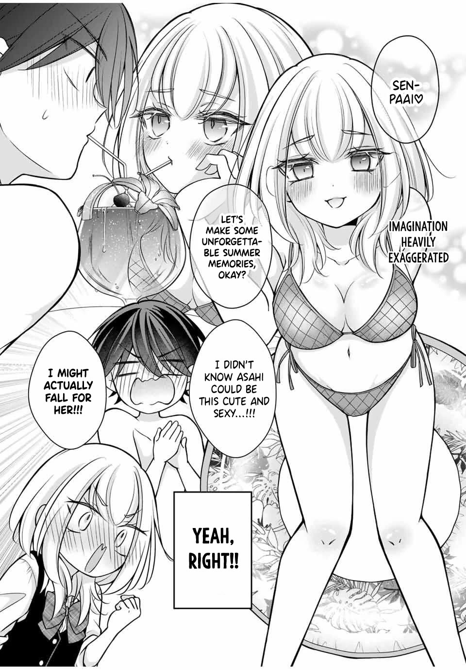I Want to Teach that Cheeky Asahi-chan a Lesson chapter 16 page 14