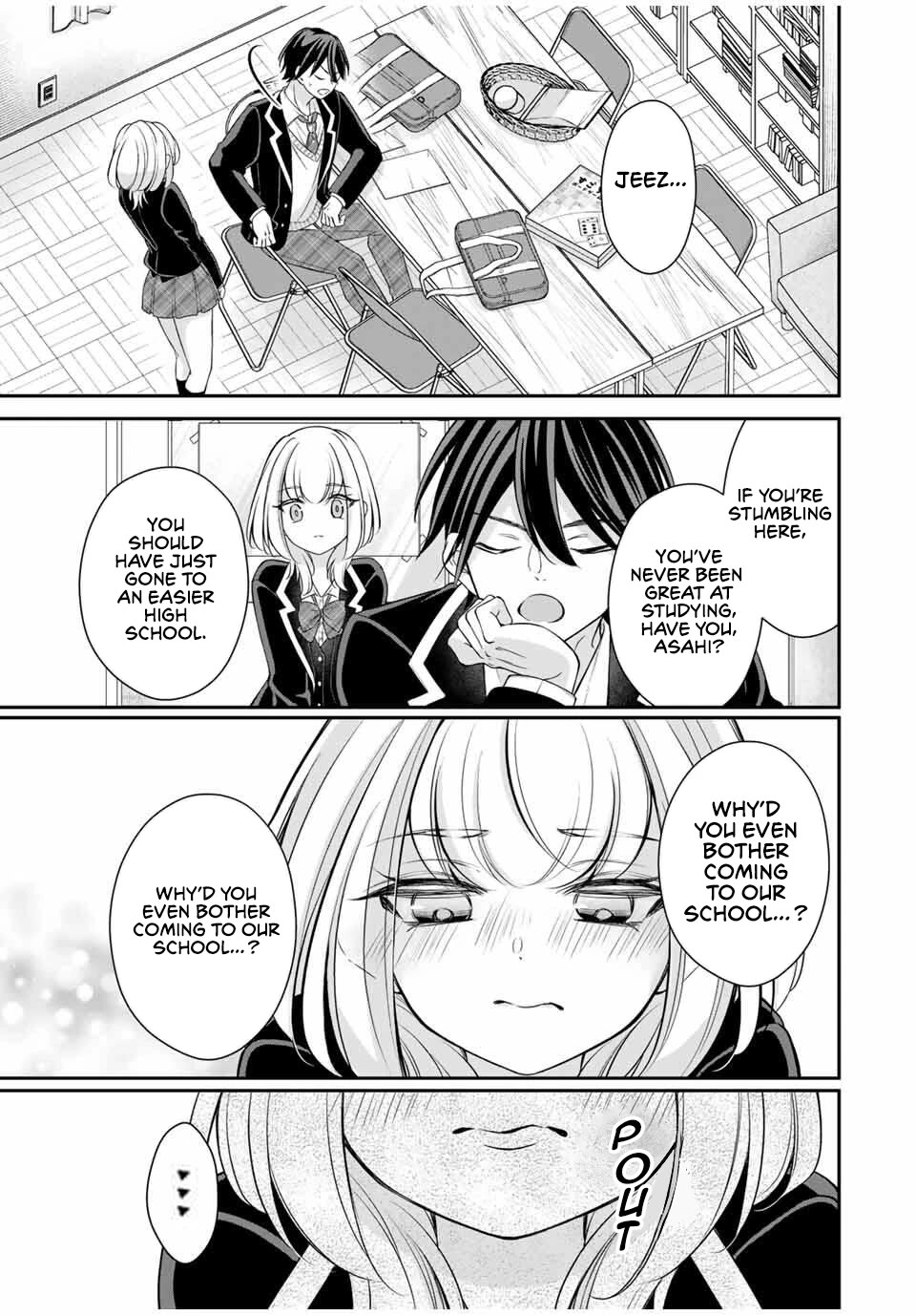 I Want to Teach that Cheeky Asahi-chan a Lesson chapter 2 page 11