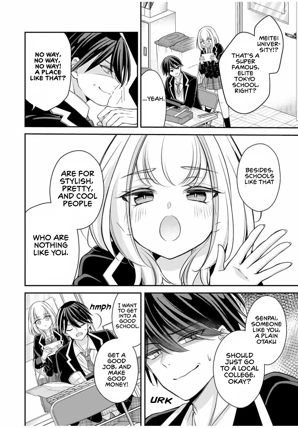 I Want to Teach that Cheeky Asahi-chan a Lesson chapter 2 page 4