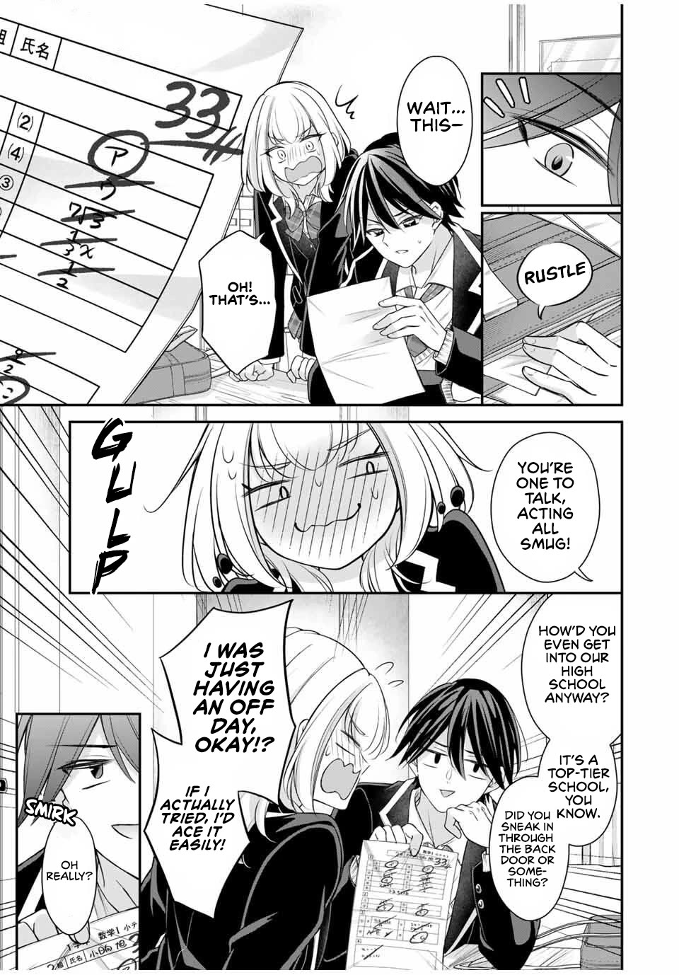 I Want to Teach that Cheeky Asahi-chan a Lesson chapter 2 page 7