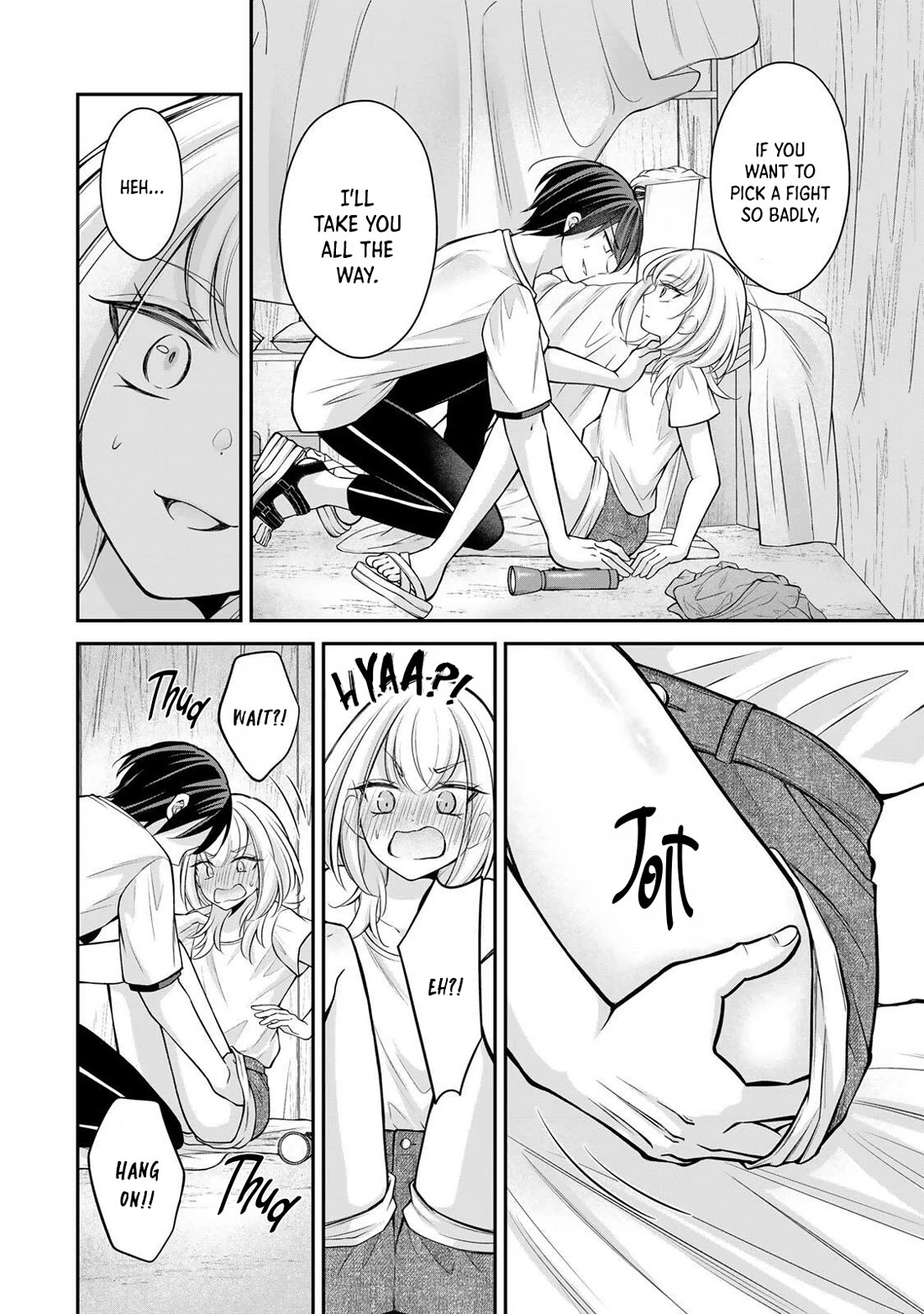 I Want to Teach that Cheeky Asahi-chan a Lesson chapter 21 page 9