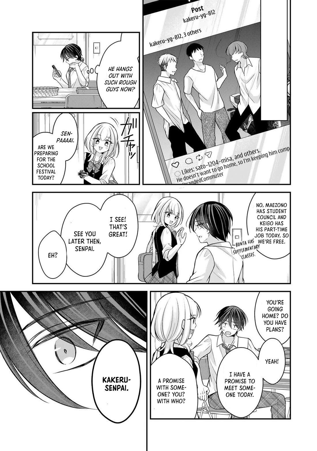 I Want to Teach that Cheeky Asahi-chan a Lesson chapter 24 page 10