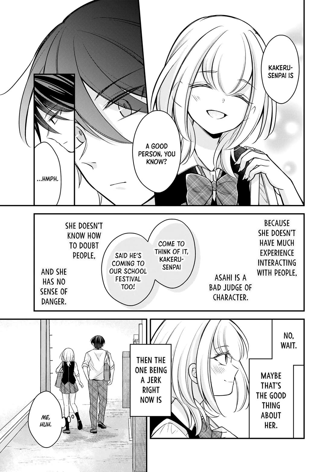 I Want to Teach that Cheeky Asahi-chan a Lesson chapter 24 page 14