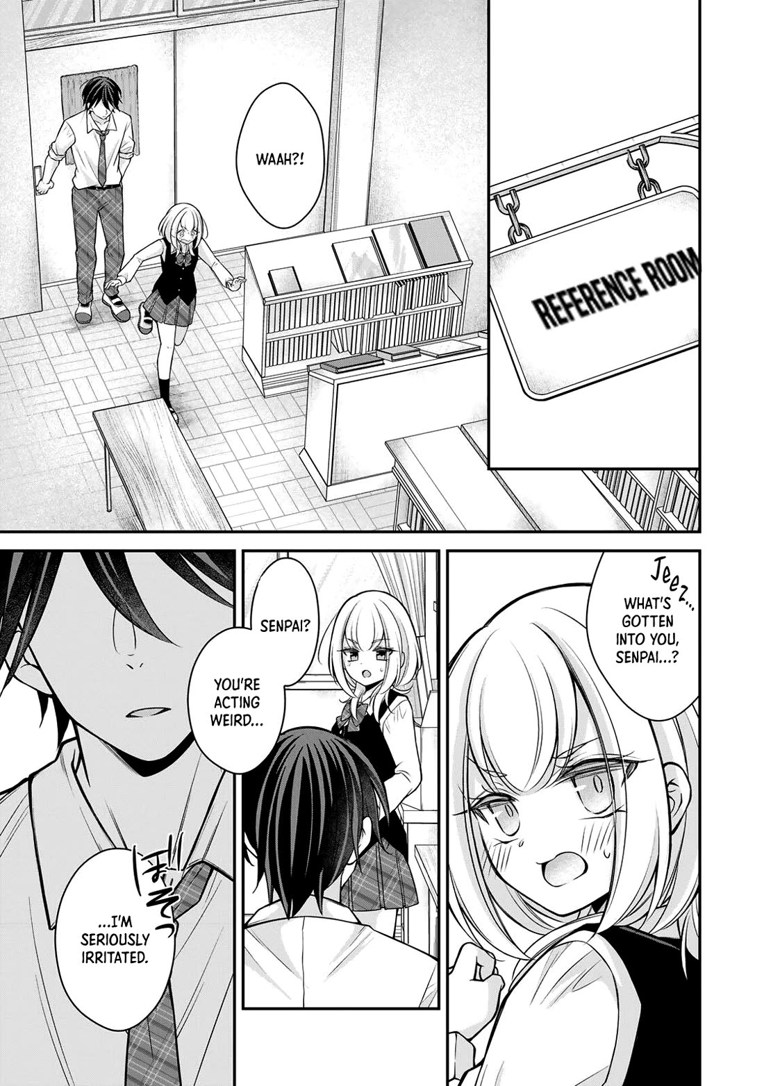 I Want to Teach that Cheeky Asahi-chan a Lesson chapter 25 page 4