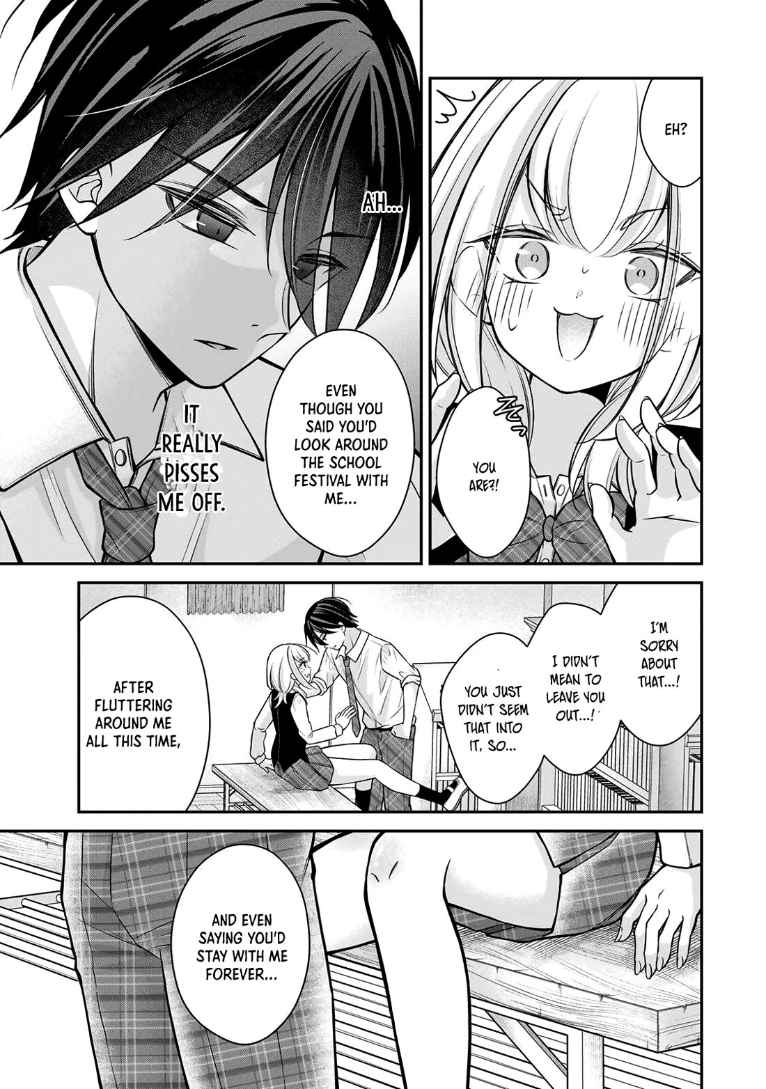 I Want to Teach that Cheeky Asahi-chan a Lesson chapter 25 page 8